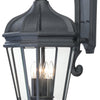 Minka Lavery Harrison Four Light Wall Mount in Coal