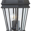 Minka Lavery Harrison Three Light Post Mount in Coal
