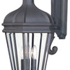 Minka Lavery Harrison Three Light Wall Mount in Coal