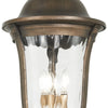 Minka Lavery Havenwood Four Light Outdoor Chain Hung in Tauira Bronze And Alder Silver