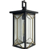Minka Lavery Hillside Manor One Light Chain Hung in Sand Coal And Mystic Gold