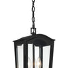Minka Lavery Houghton Hall Three Light Outdoor Chain Hung in Sand Coal