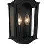 Minka Lavery Houghton Hall Two Light Outdoor Wall Mount in Sand Coal