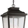Minka Lavery Irvington Manor Four Light Outdoor Chain Hung in Chelesa Bronze