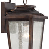 Minka Lavery Irvington Manor One Light Wall Mount in Chelesa Bronze