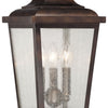 Minka Lavery Irvington Manor Three Light Post Mount in Chelesa Bronze
