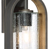Minka Lavery Kamstra One Light Outdoor Wall Mount in Oil Rubbed Bronze with Gold Highlights
