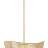 Minka Lavery Key Largo One Light Pendant in Soft Brass