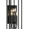 Minka Lavery Knoll Road Four Light Outdoor Wall Mount in Coal