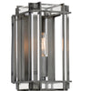 Minka Lavery Langen Square One Light Wall Mount in Antique Nickel (Painted)