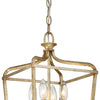 Minka Lavery Laurel Estate Four Light Pendant in Brio Gold
