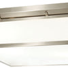 Minka Lavery LED Flush Mount in Brushed Nickel