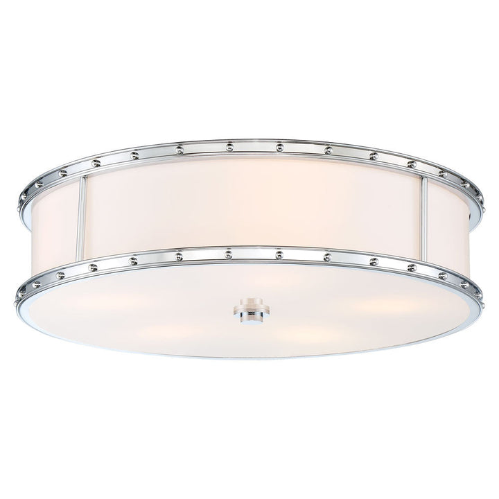 Minka Lavery LED Flush Mount in Chrome