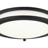 Minka Lavery LED Flush Mount in Coal