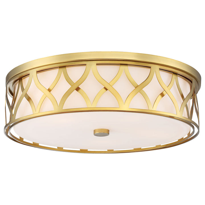 Minka Lavery LED Flush Mount in Liberty Gold