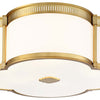 Minka Lavery LED Flush Mount in Liberty Gold