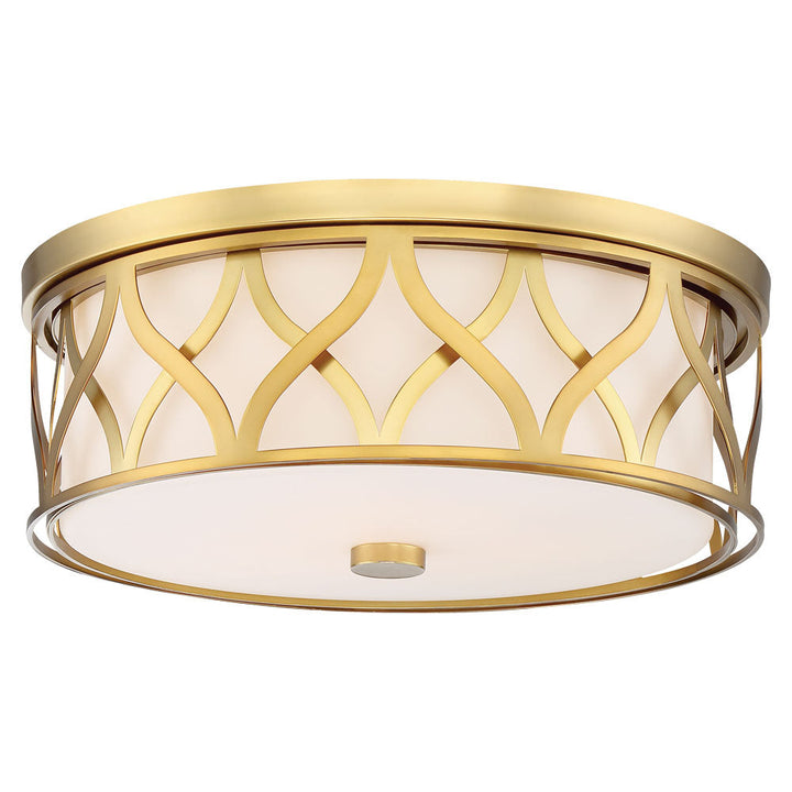 Minka Lavery LED Flush Mount in Liberty Gold