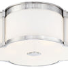 Minka Lavery LED Flush Mount in Polished Nickel