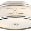 Minka Lavery LED Flush Mount in Polished Nickel