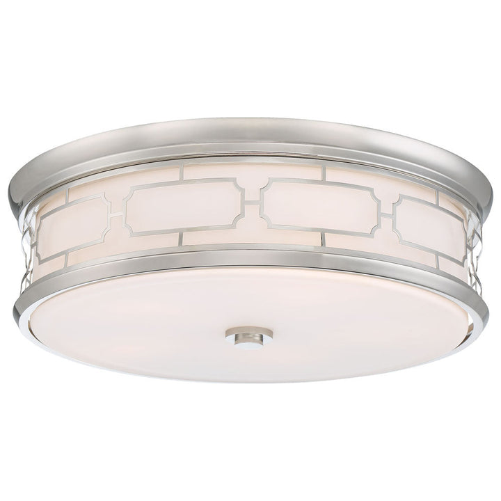 Minka Lavery LED Flush Mount in Polished Nickel