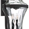 Minka Lavery Libre Four Light Outdoor Wall Mount in Coal