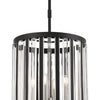 Minka Lavery Majestic Splendor Four Light Pendant in Sand Coal And Polished Nickel