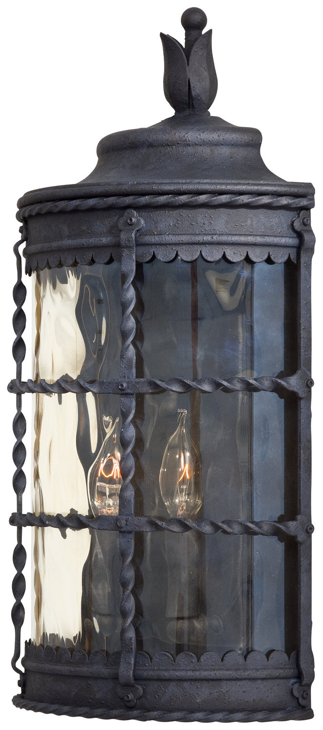 Minka Lavery Mallorca Two Light Pocket Lantern in Spanish Iron