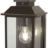 Minka Lavery Miners Loft One Light Outdoor Wall Mount in Oil Rubbed Bronze with Gold Highlights