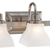 Minka Lavery Mission Ridge Three Light Bath in Brushed Nickel