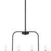 Minka Lavery Muncie Four Light Island Pendant in Coal