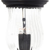 Minka Lavery Newport Four Light Post Mount in Heritage