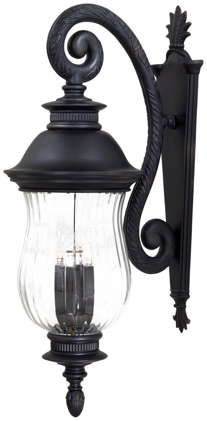 Minka Lavery Newport Four Light Wall Mount in Heritage