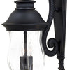 Minka Lavery Newport Three Light Outdoor Wall Mount in Heritage