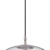 Minka Lavery One Light Mini Pendant in Brushed Nickel
