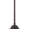 Minka Lavery One Light Pendant in Brushed Bronze