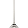 Minka Lavery One Light Pendant in Polished Nickel