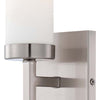Minka Lavery One Light Wall Sconce in Brushed Nickel