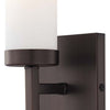 Minka Lavery One Light Wall Sconce in Copper Bronze Patina