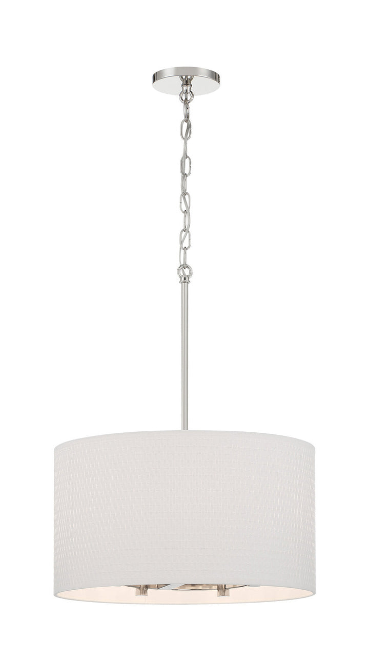 Minka Lavery Palmetto Five Light Pendant in Polished Nickel