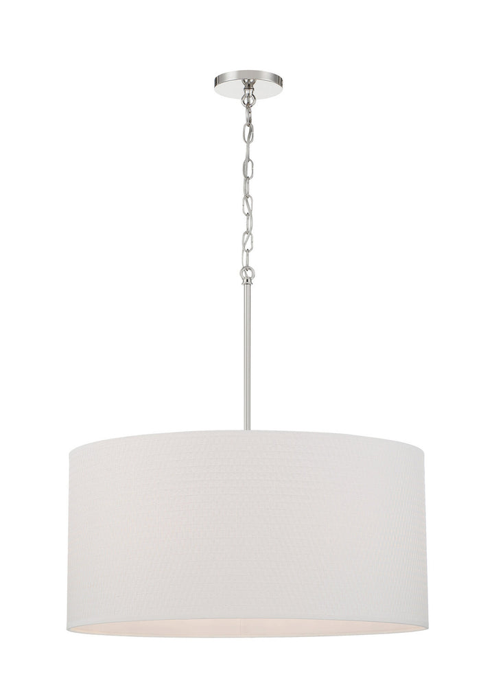 Minka Lavery Palmetto Six Light Pendant in Polished Nickel