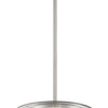 Minka Lavery Parsons Studio One Light Pendant in Brushed Nickel