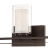 Minka Lavery Parsons Studio Three Light Bath in Smoked Iron