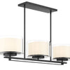 Minka Lavery Parsons Studio Three Light Island Pendant in Sand Coal