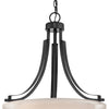 Minka Lavery Parsons Studio Three Light Pendant in Sand Coal