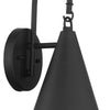 Minka Lavery Playwright One Light Outdoor Wall Mount in Sand Coal