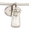 Minka Lavery Poleis Three Light Bath in Brushed Nickel
