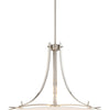 Minka Lavery Poleis Three Light Pendant in Brushed Nickel