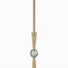 Minka Lavery Poluluxe One Light Mini Pendant in Oxidized Aged Brass