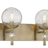 Minka Lavery Populuxe Two Light Bath Vanity in Oxidized Aged Brass