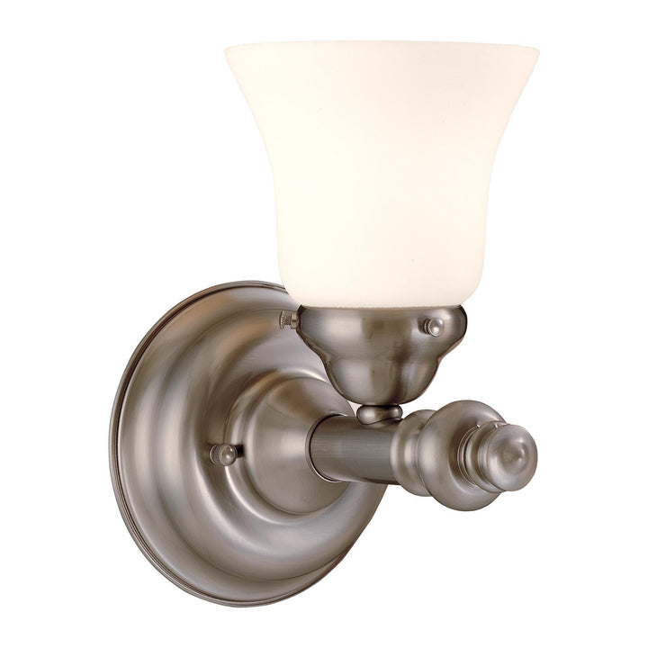 Minka Lavery Richlieu One Light Bath in Brushed Nickel